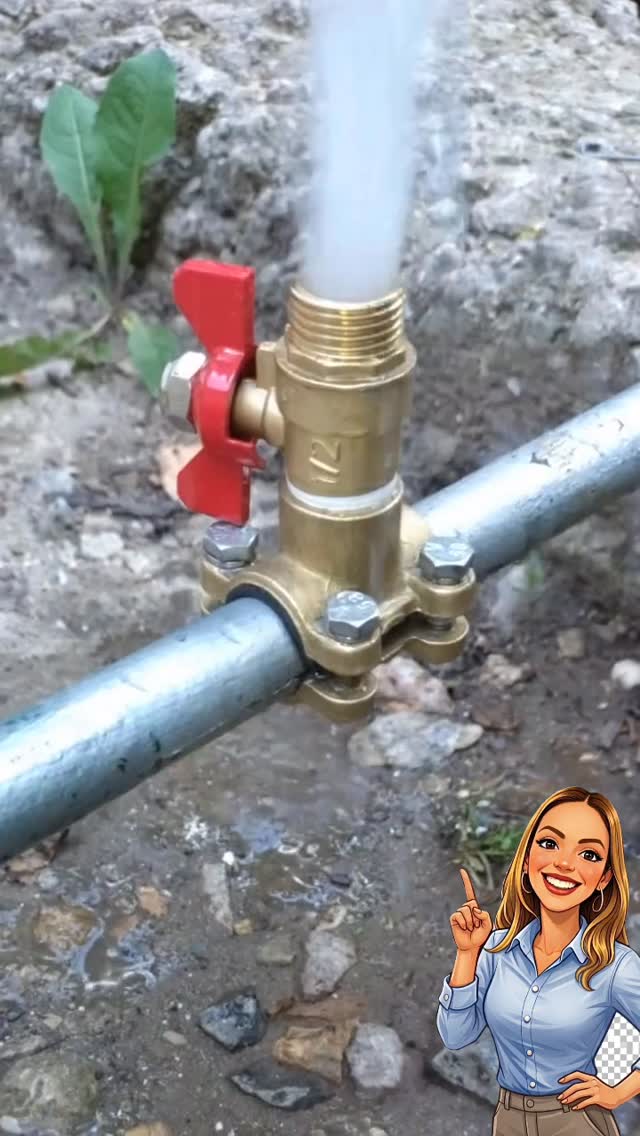 טיפים לפיצול צינור המים...
