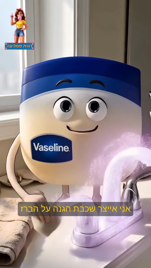 וזלין ממש לא נועד רק בשביל העור שלכם!!...