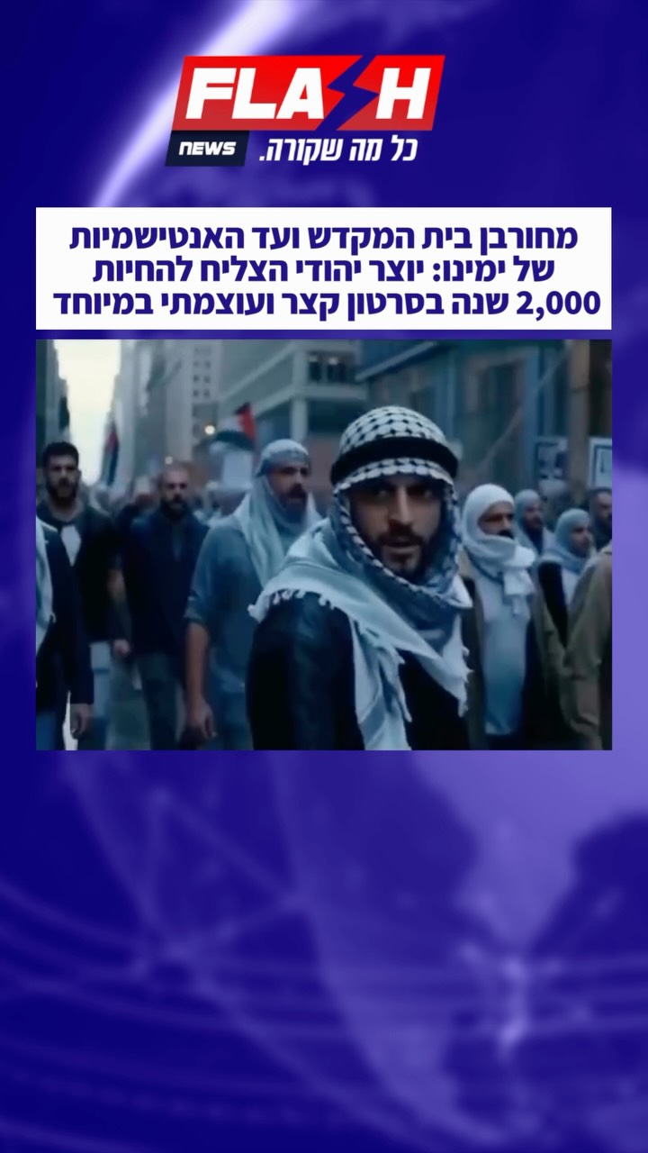⁨ חובת צפייה | מחורבן בית המקדש ועד האנטישמיות של ימינו: יוצר...