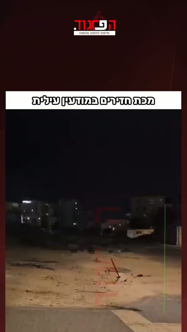 מכת חזירים במודעין עילית...