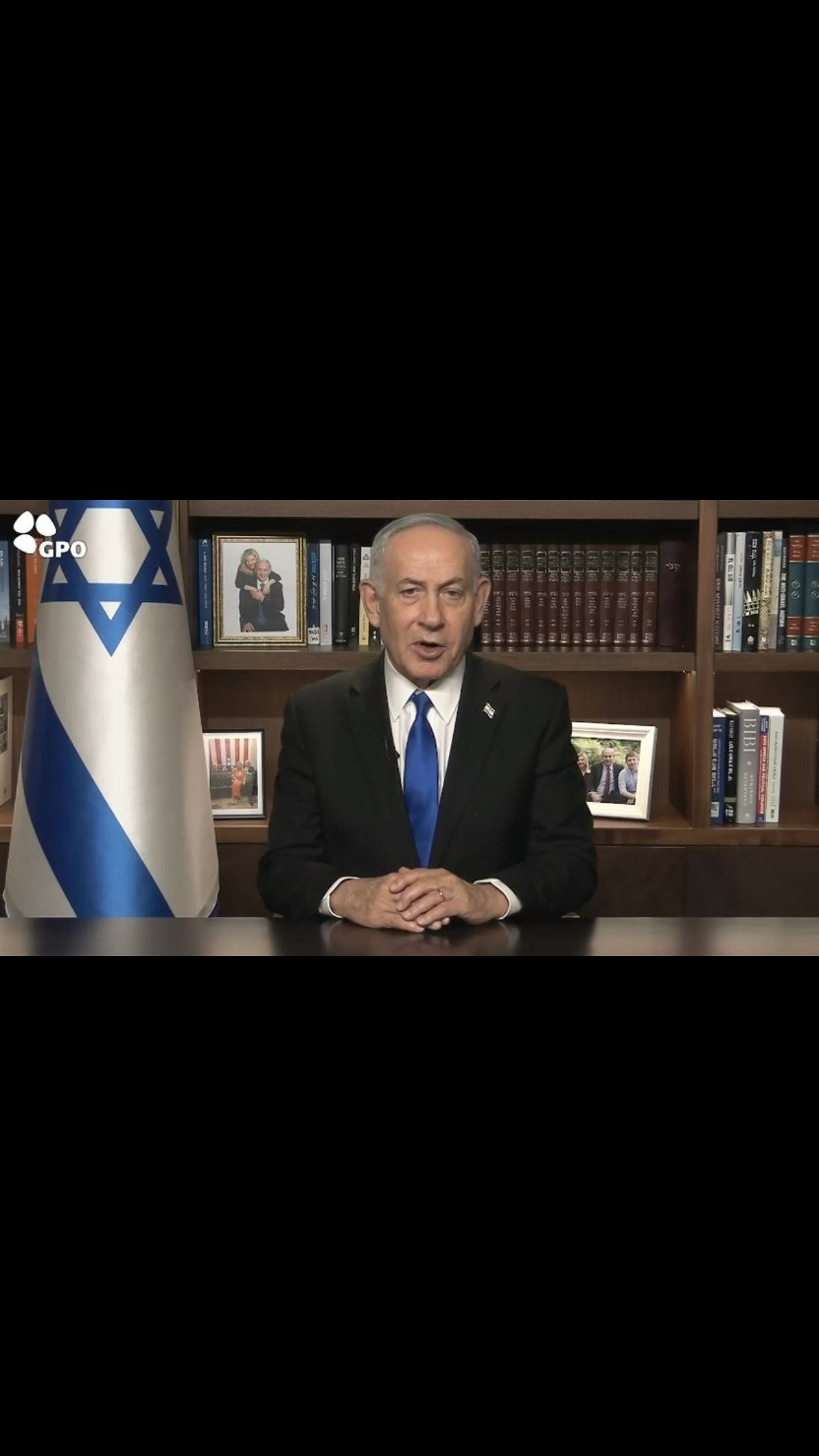 Benjamin Netanyahu...