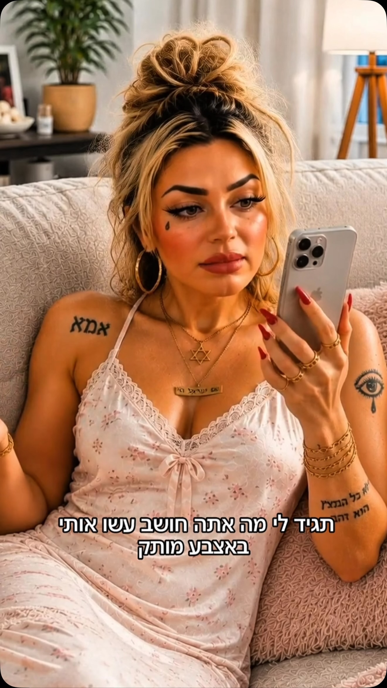היום אני רגועה היום אני מפיצה טוב ואהבת חינם, גם אני כשמנסים...