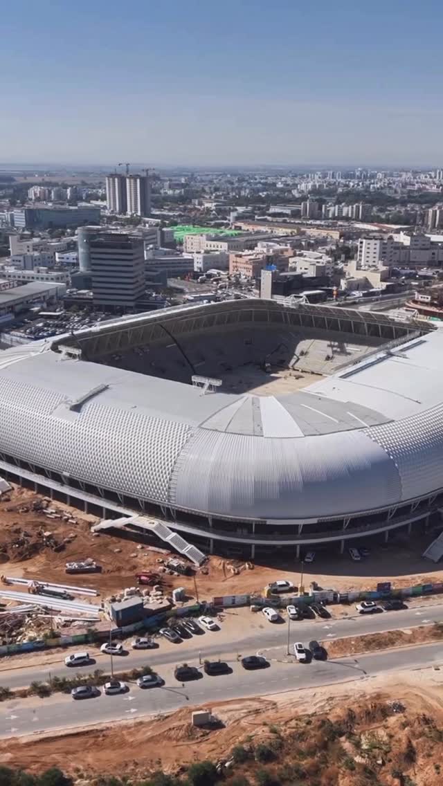 אצטדיון אשדוד לא עומד לבדו. מסביבו מוקמים גם בריכה אולימפית...