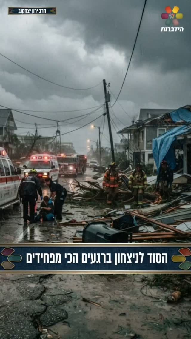 אל תתנו לתוכניות שלכם להישבר בגלל סערה 🌪...