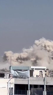 פעולות הריסה נרחבות של צהל ממזרח לחאן יונס, מדרום לרצועת עזה....