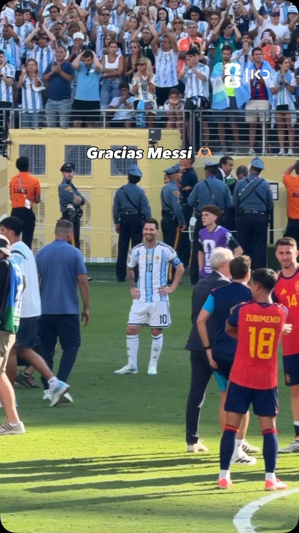 ⁨ אחרי טורניר ענק נפרדים ממסי 🫶🏼🇦🇷