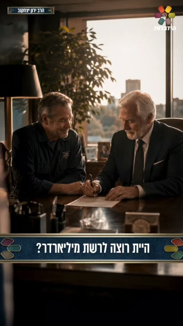היית רוצה לרשת מיליארדר? 💰...