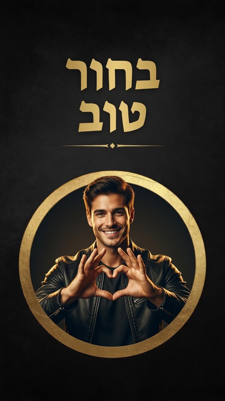 ⁨ הינא בחור עם דעות שמאלניות אבל עם רגליים על הקרקע ,מנומס...