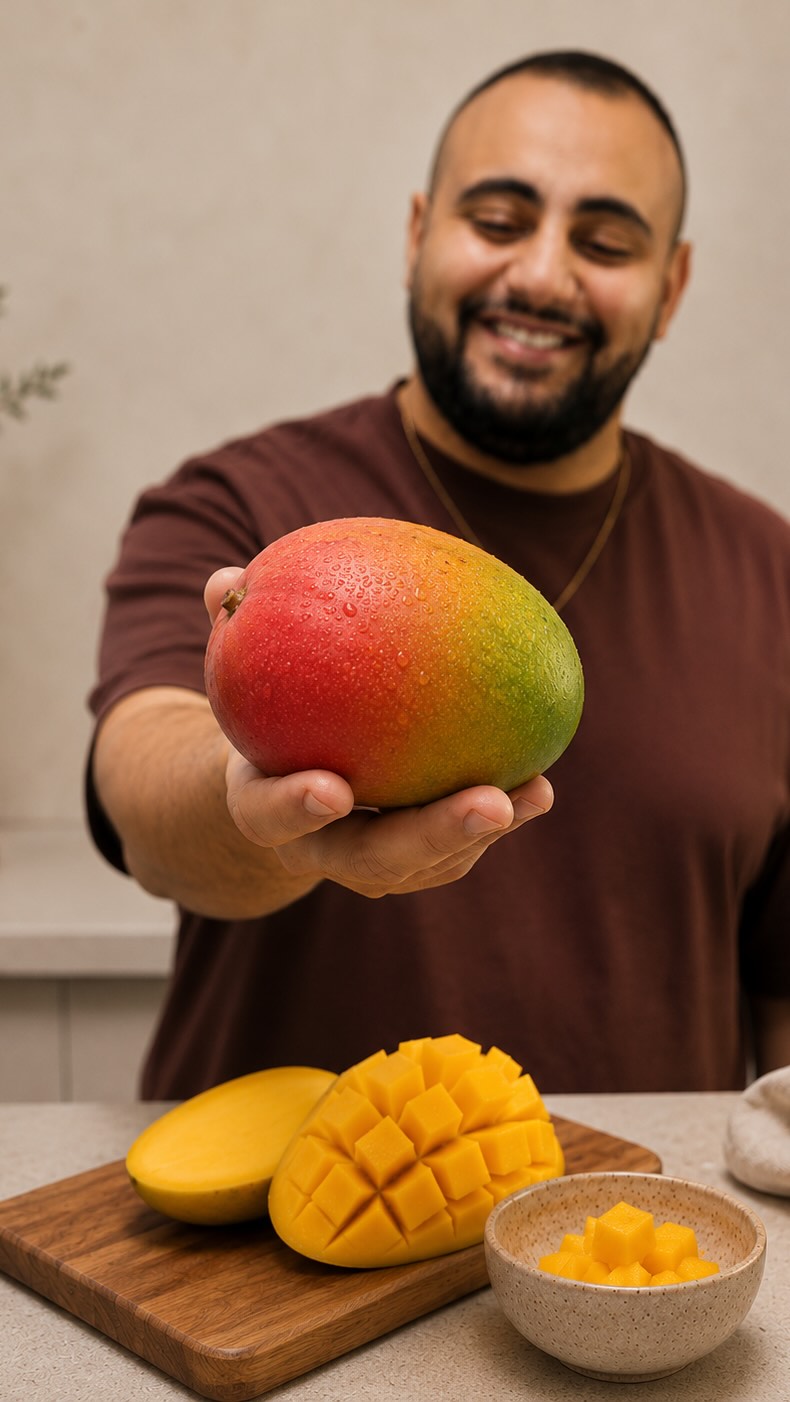 אז איך אתם חותכים את המנגו שלכם? 🥭😜🙋🏽‍♂️...