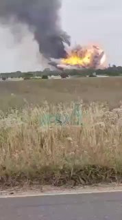 פיצוץ ענק התרחש במתקן תעשייתי גדול בריטנידון (Retendon) בבריטניה...