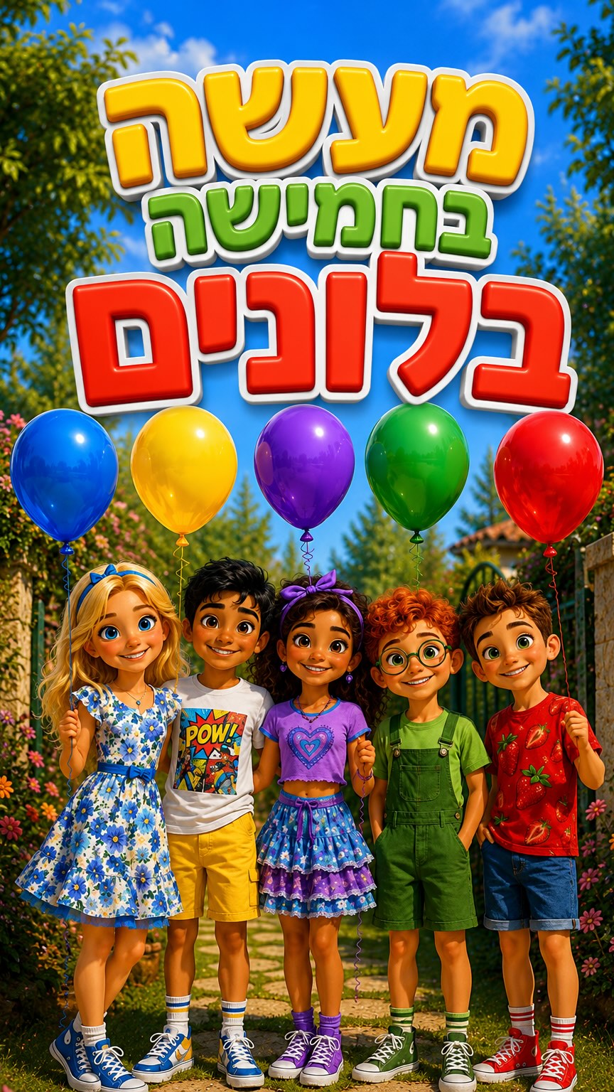 מעשה בחמישה בלונים - מאת מרים רות ....