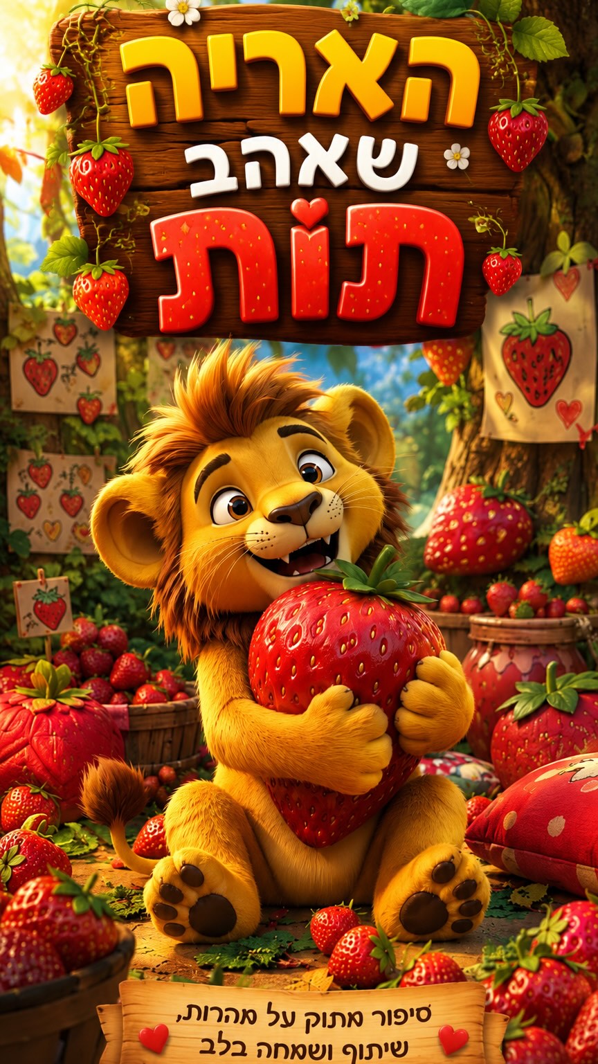 האריה שאהב תות - מאת תרצה אתר ....