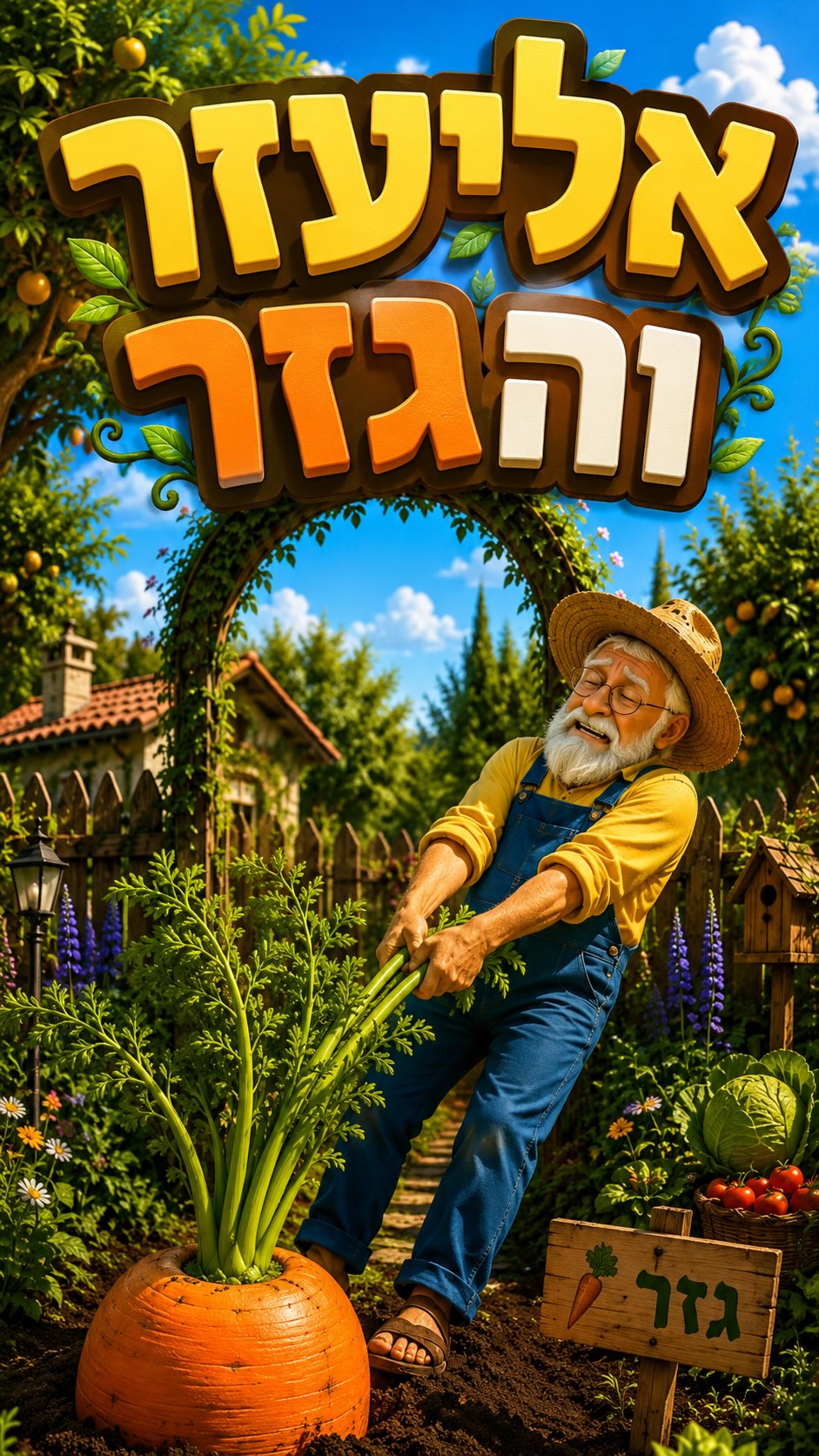 אליעזר והגזר- מאת לוין קיפניס ....