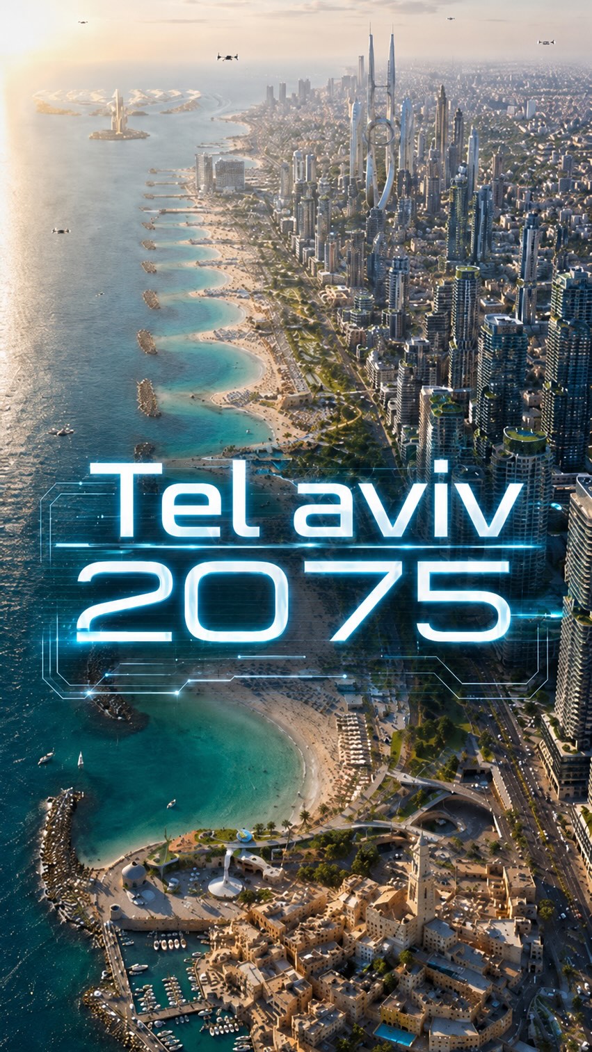 ⁨ תל אביב - שנת 2075....