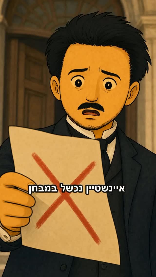 נכשלתם פעם במבחן...