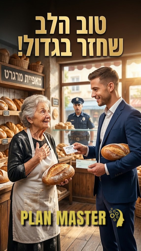 מחווה קטנה של חסד וארוחה חמה אחת שינו גורל שלם. הטוב שאתם...