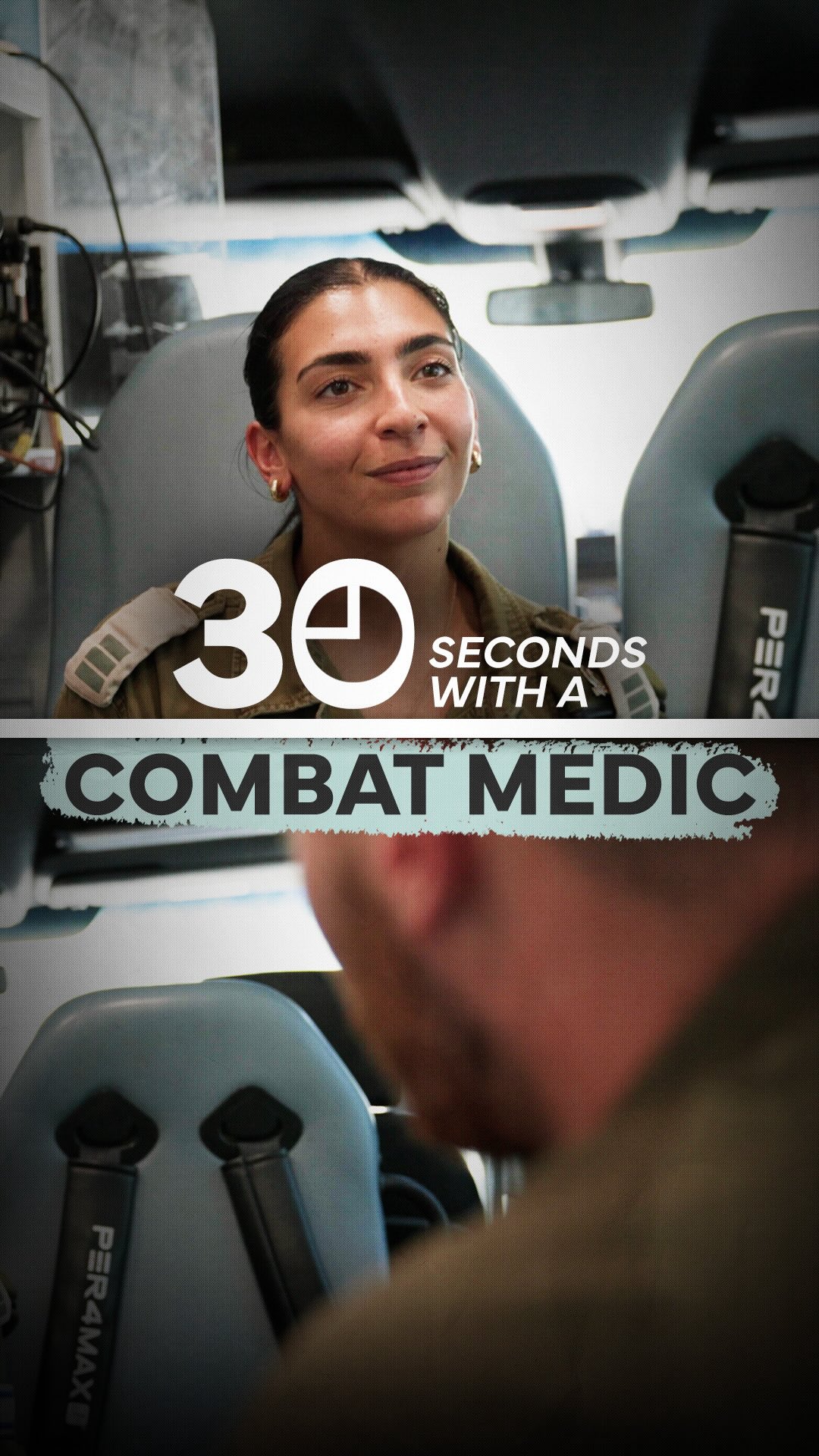 30 seconds with an IDF combat medic 🚑⛑️...