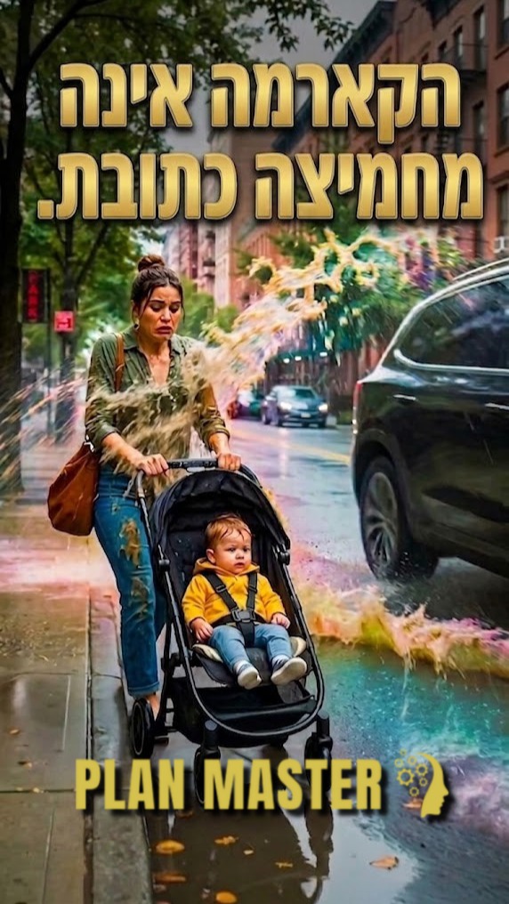 "הקארמה אינה מחמיצה כתובת."...