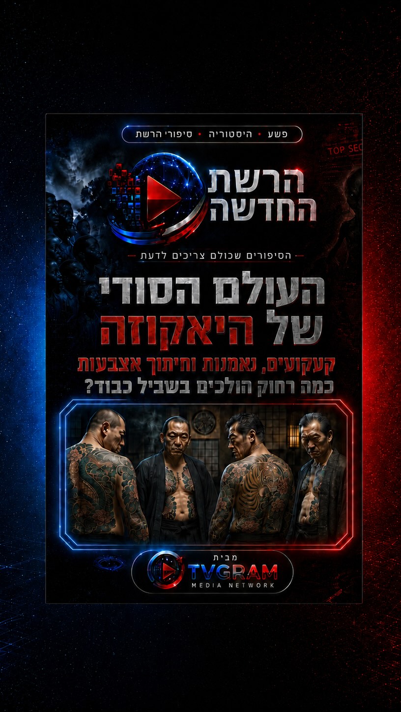 ⁨ ⁨ ⁨ ⁨ העולם הסודי של היאקוזה 🇯🇵...