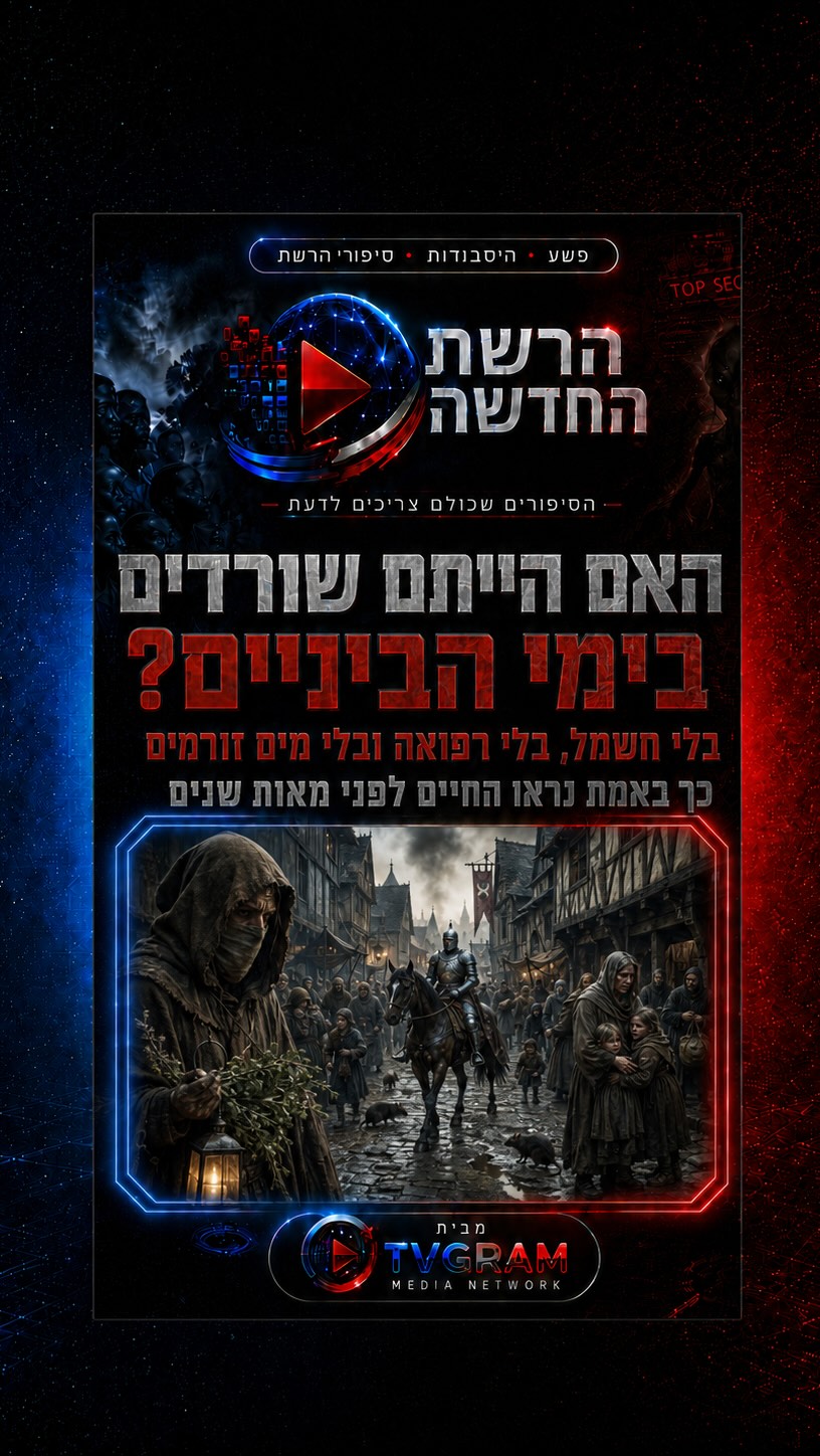⁨ האם הייתם שורדים בימי הביניים?...