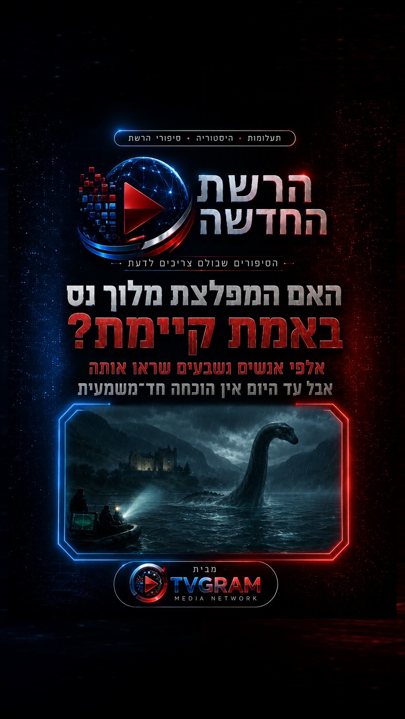 ⁨ יש יצור אחד… שאנשים נשבעים שהוא אמיתי עד היום....