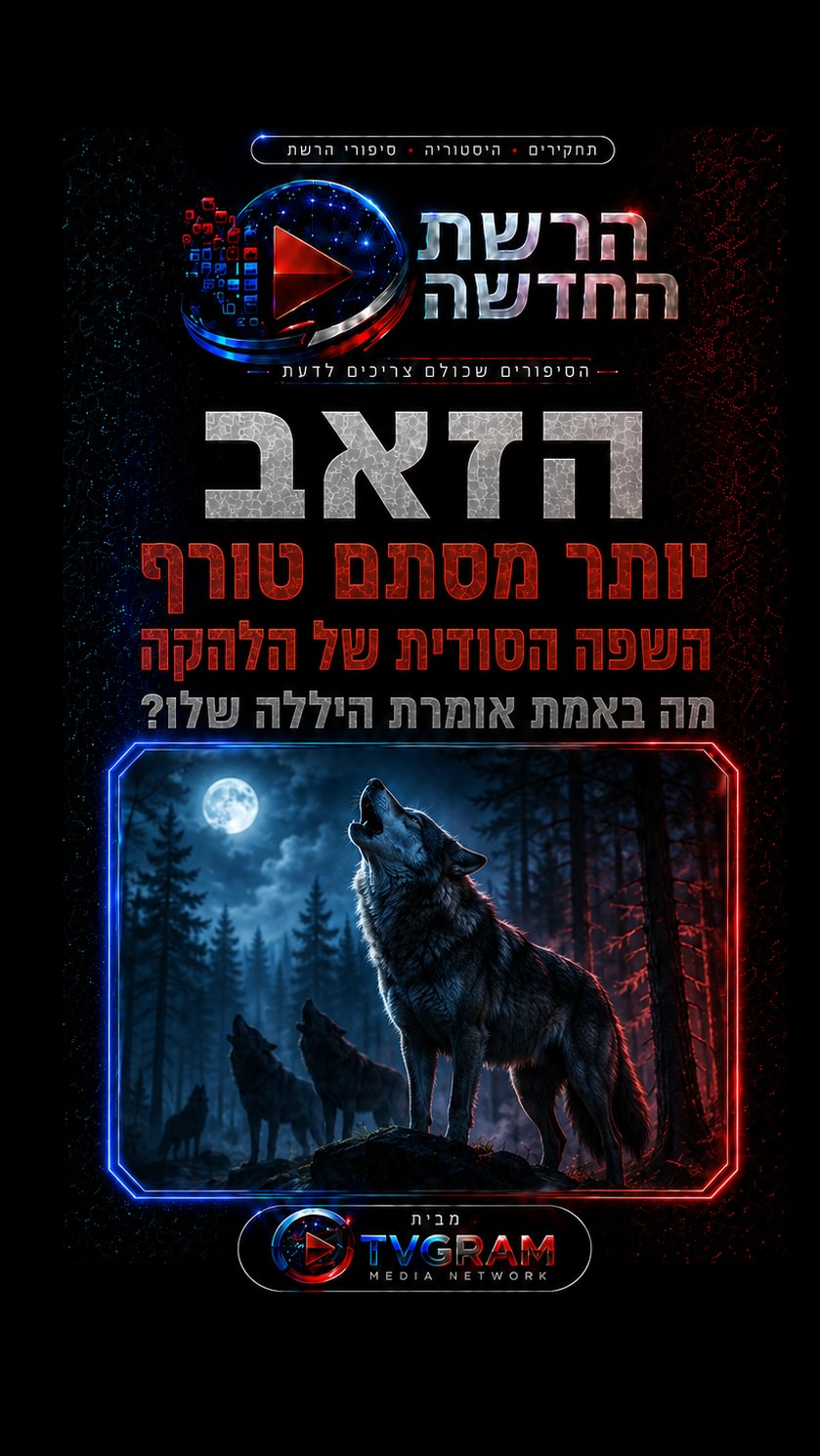 ⁨ הזאב הוא הרבה יותר מצייד....