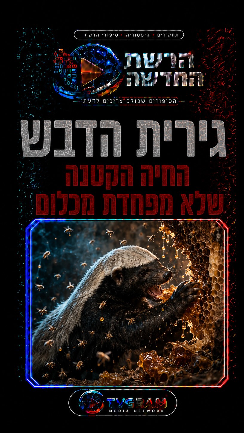 ⁨ 🦡 היא קטנה, אבל אפילו אריות מעדיפים לא להתעסק איתה…...