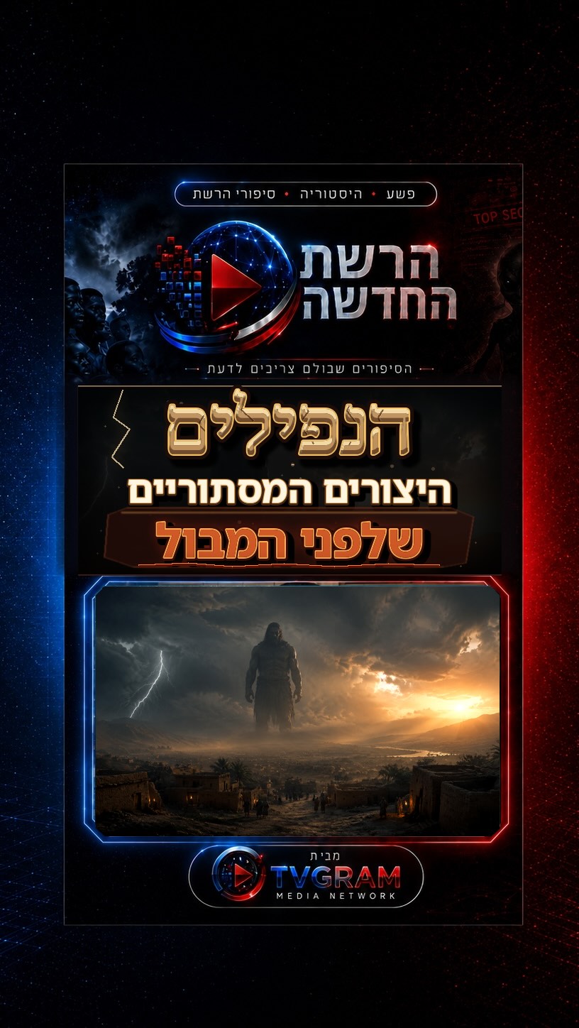 ⁨ עוד לפני המבול, התורה מספרת על יצורים מסתוריים שחיו בארץ —...