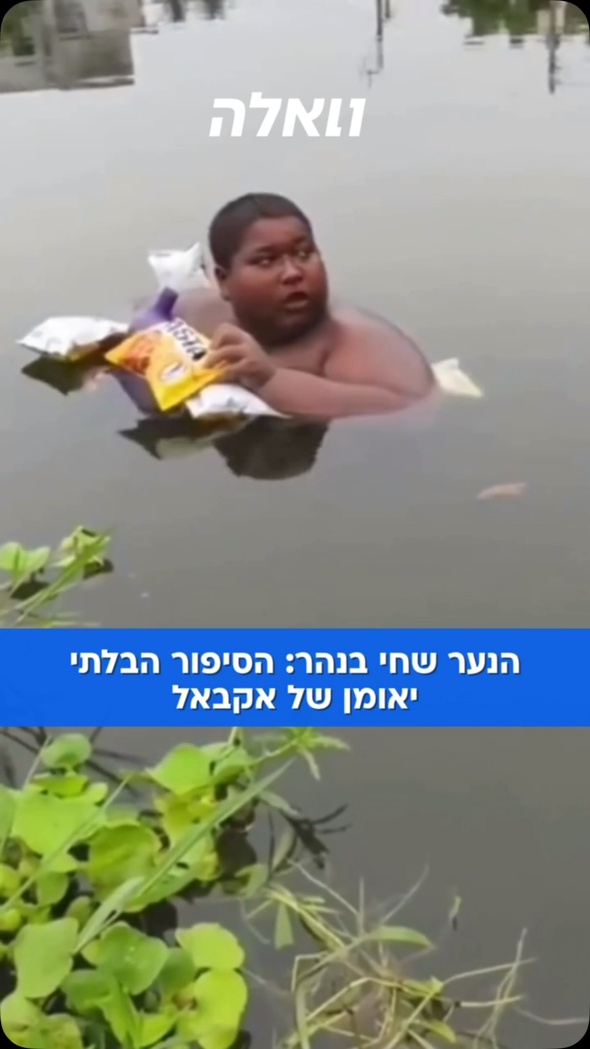 במשך חמש שנים, המים היו הבית שלו....