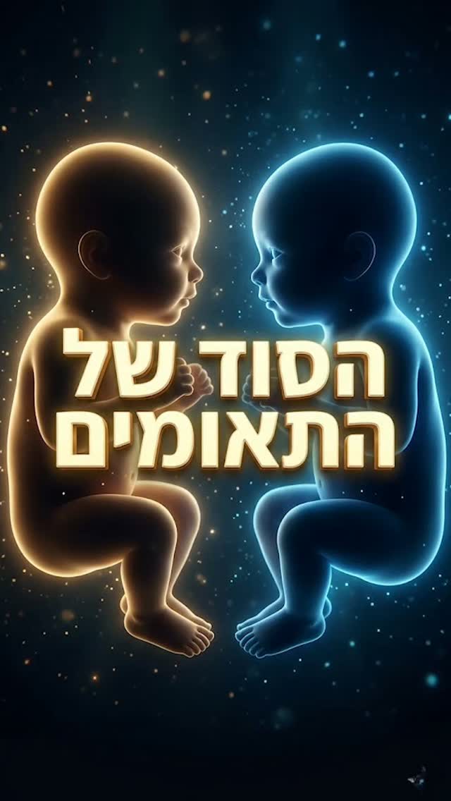 הרב רפאל אוחיון על הסוד של התאומים....