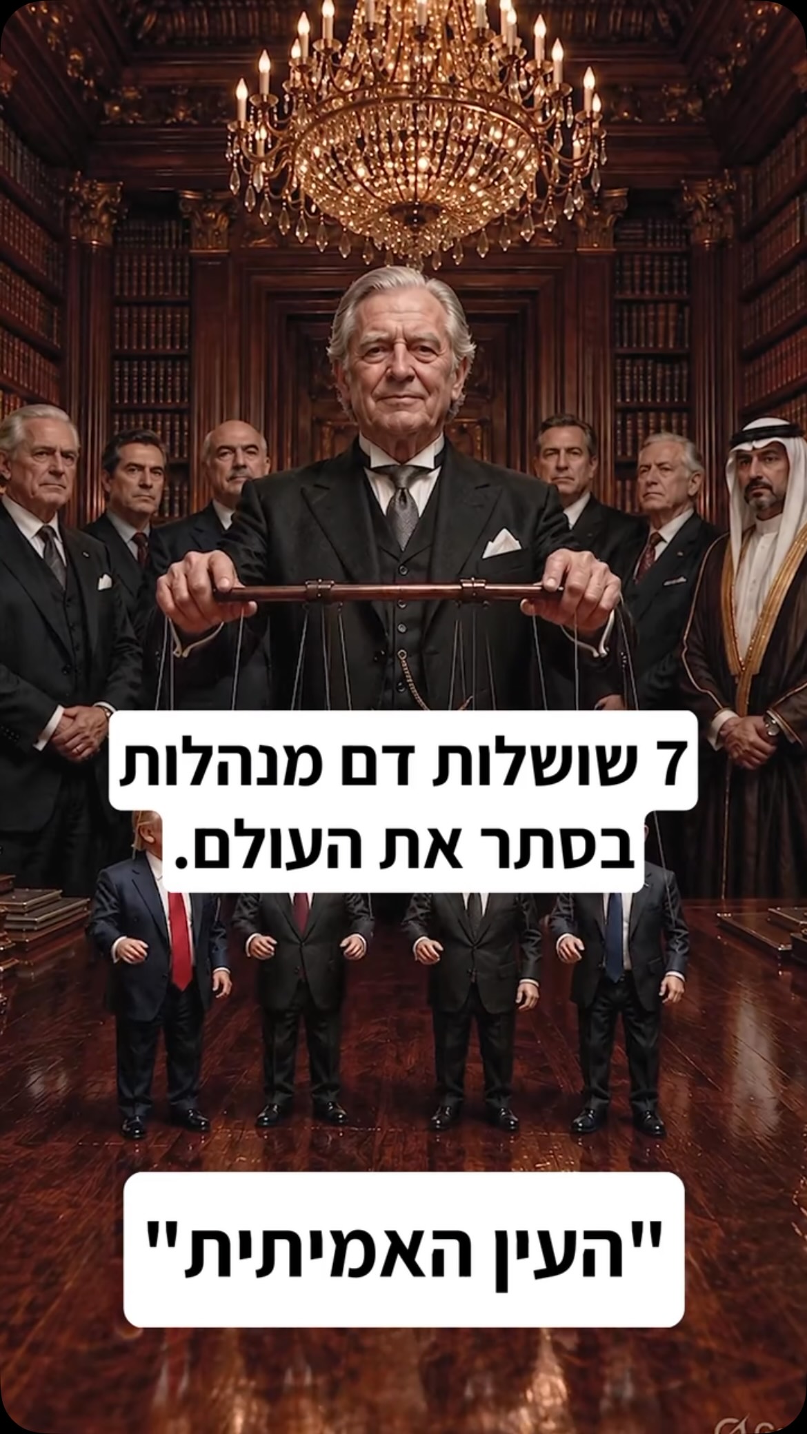 7 שושלות דם מנהלות בסתר את העולם....