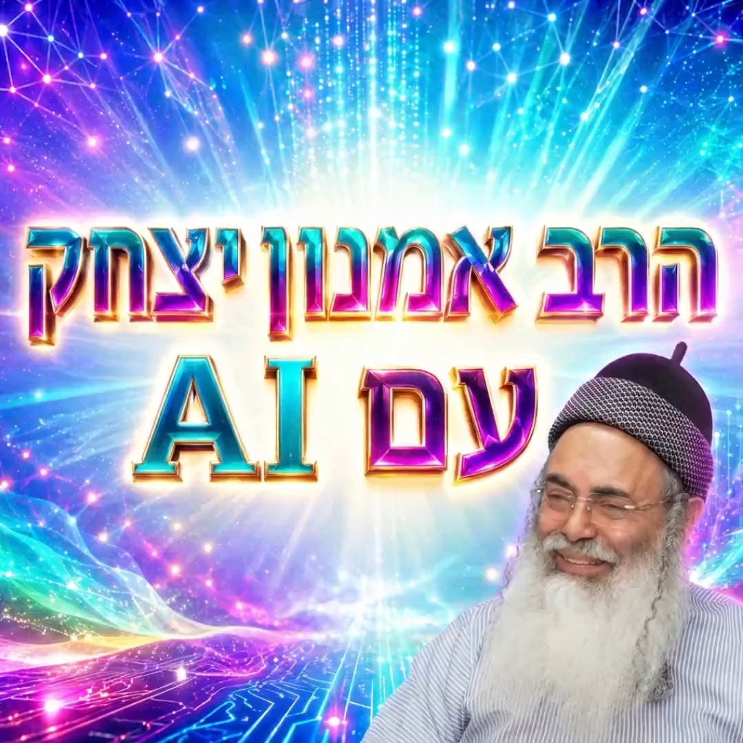 הרב אמנון יצחק עם AI.
