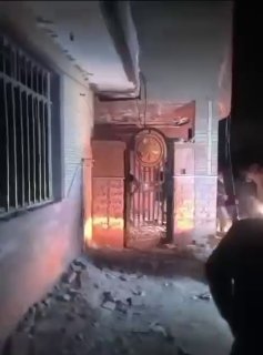 התקשורת האיראנית עובדת קשה בהבלטת פגיעה במתחם בו נערכה הלילה...