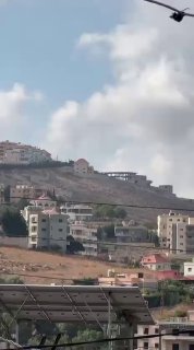 ירי ארטילרי מתמשך לעבר אזור דוחת כפר רומאן....