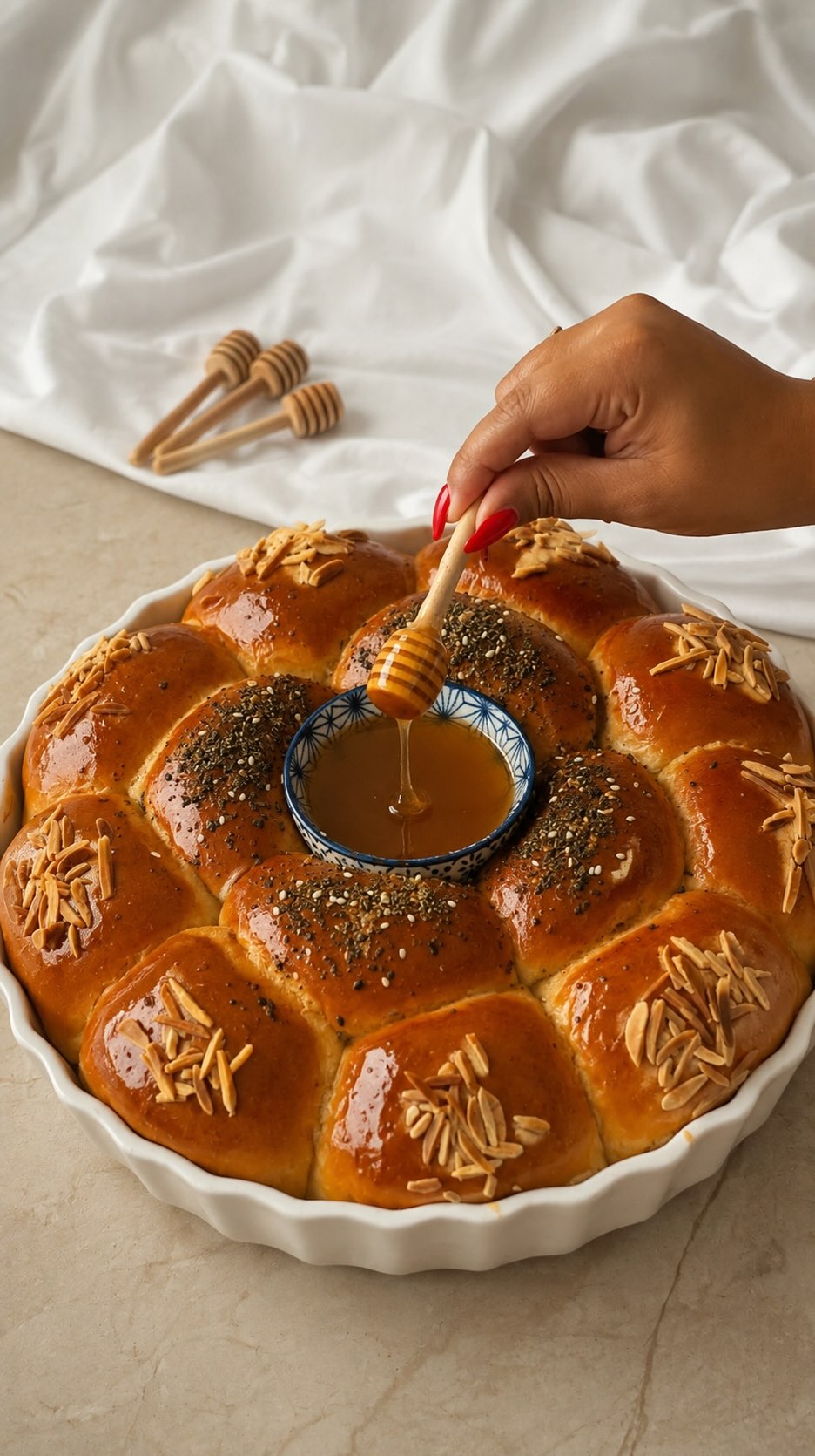 חלת דבש חגיגית 🍯🍎...