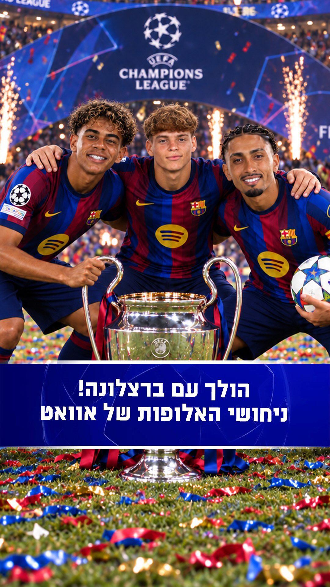 מאמין בחבורה של פליק! דודו אוואט בטוח שברצלונה תזכה השנה...