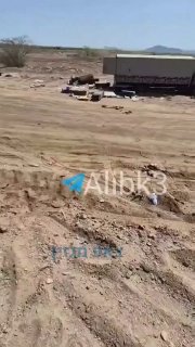 תימן: תיעוד של כלי הנדסי ובתוכו טילים שהשאירו הכוחות...