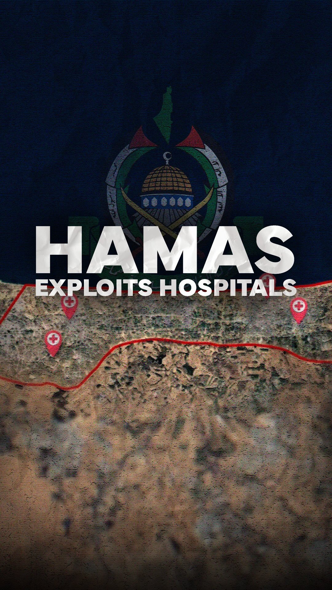 Hospitals are meant to save lives. Not hide terrorists...