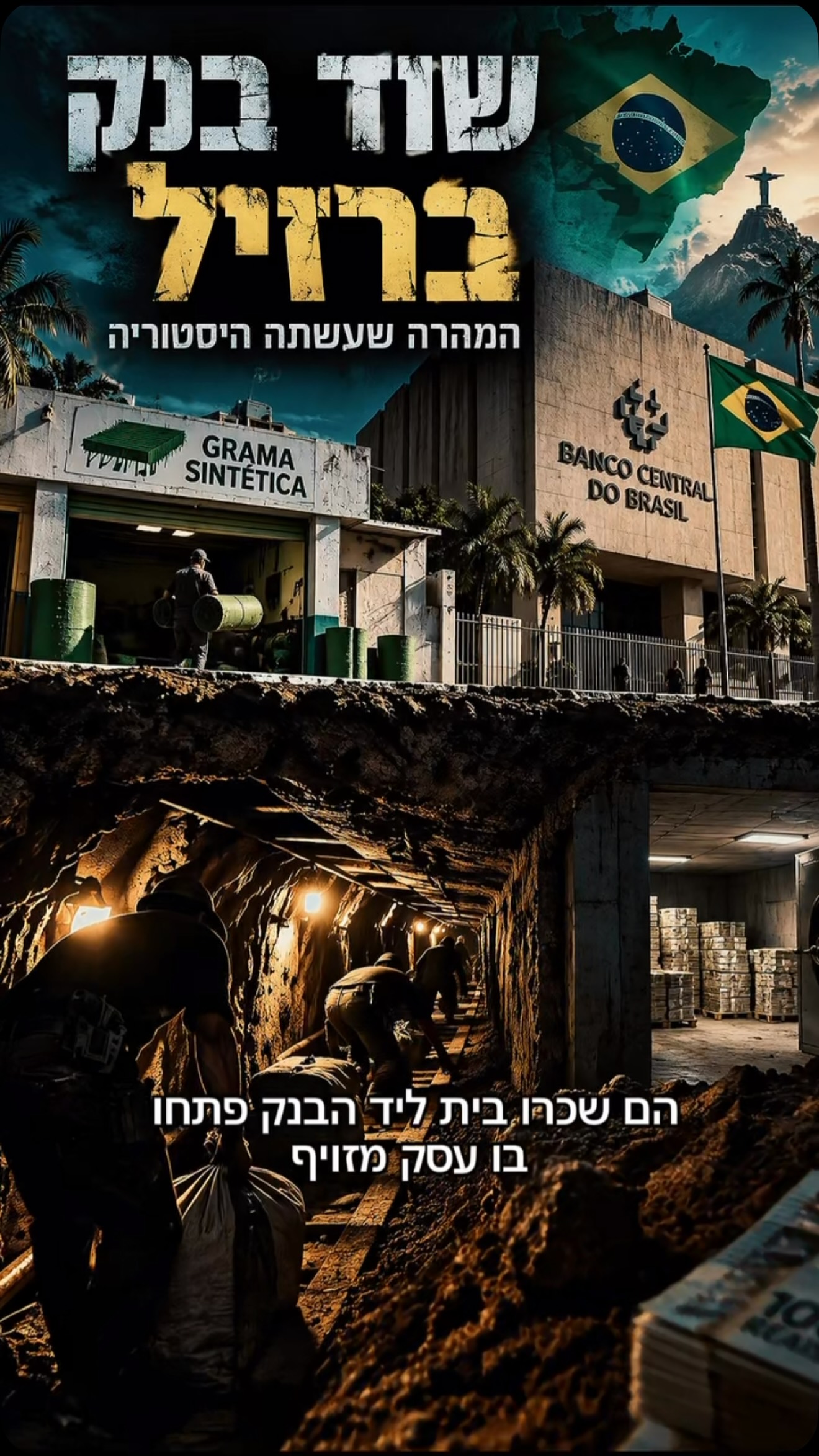 הם פתחו עסק תמים ליד בנק — אבל מתחת לרצפה חפרו במשך חודשים...