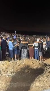 בנו של הנרצח בפיגוע נתנאל שקרון הי״ד אומר עליו קדיש...