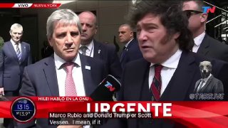 חאווייר מילי, נשיא ארגנטינה:...