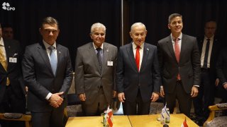 ראש הממשלה בנימין נתניהו קיים פגישה משותפת לאחר נאומו באו״ם...