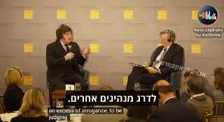 נשיא ארגנטינה, חאבייר מיליי, הערב:...