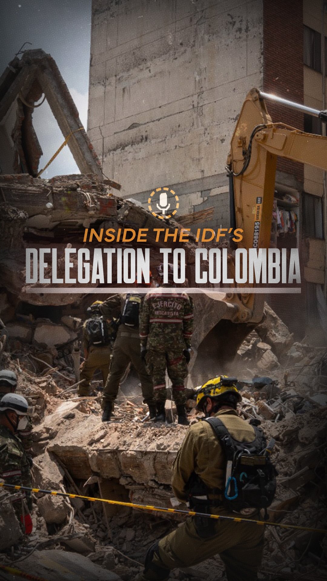 🎙️EXCLUSIVE: Tune into this week’s episode of Mission Brief with LTC B. of the IDF’s National Search...