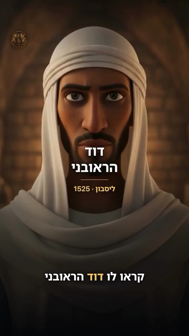 ⁨ בשנת 1524 איש זר נכנס לרומא רכוב על סוס לבן, ואמר שהוא אחיו של...
