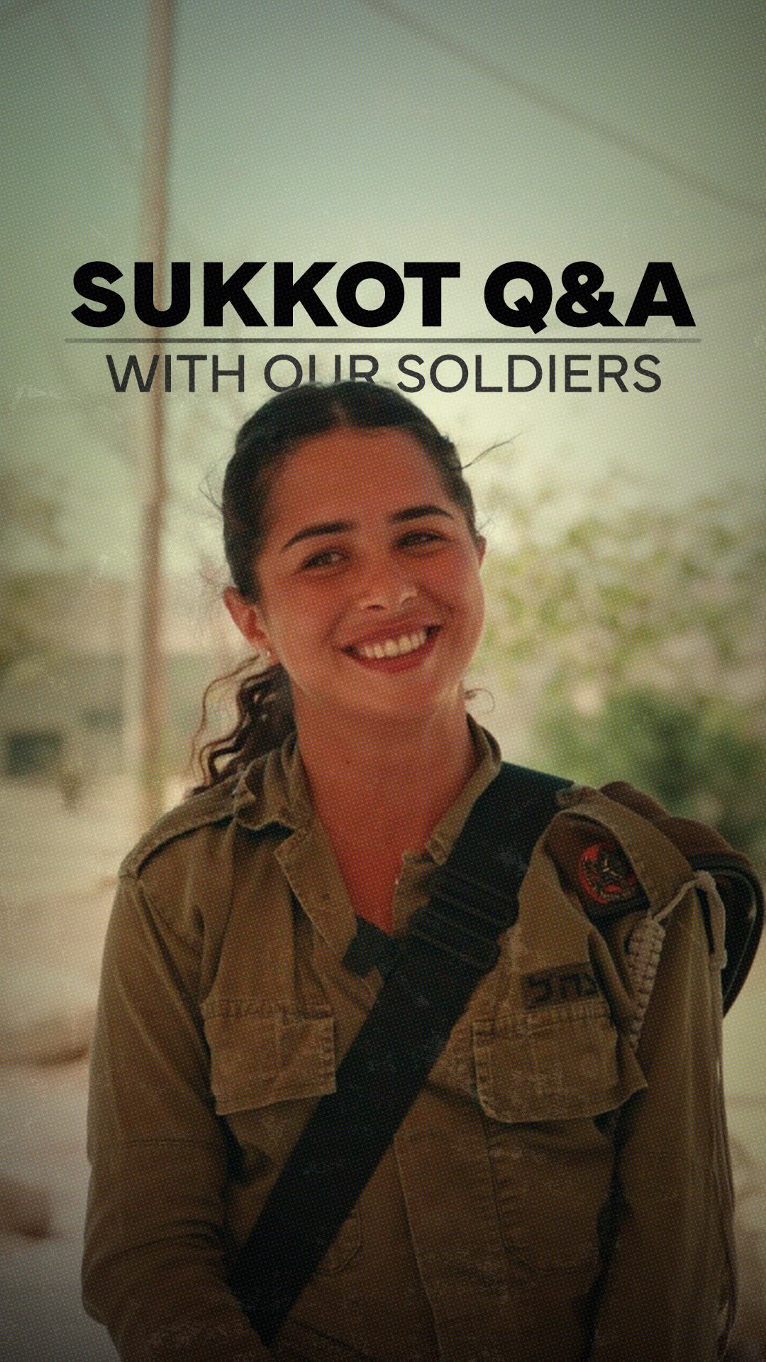 Sukkot Trivia: We asked, they answered💪...