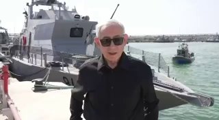 רה''מ נתניהו במסר לטורקיה במהלך ביקור בבסיס חיל הים באשדוד:...