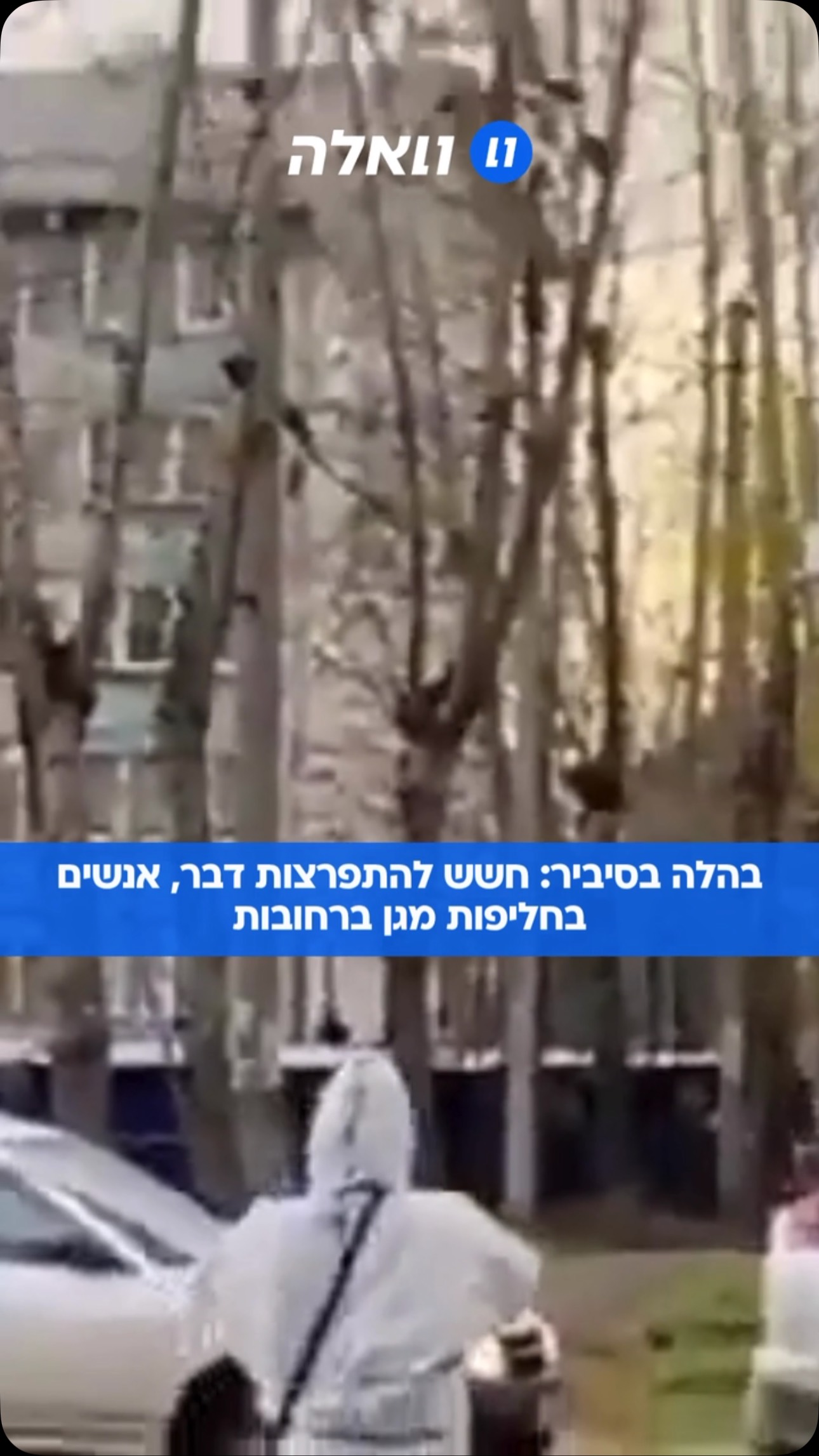 תמונות חריגות מגיעות משלחוב שבסיביר: תושבים תיעדו אנשים...