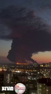 משיבים מלחמה: מיכלית נפט רוסית עולה באש בנמל סוצ'י לאחר תקיפה...