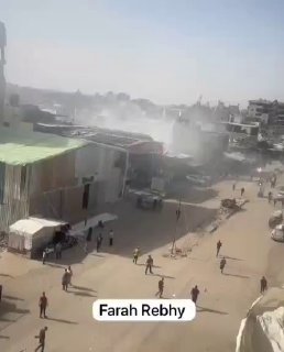 דיווחים ערביים: צה״ל תקף בצומת הרחובות א־ספטאווי ואל־ג׳לאא׳...